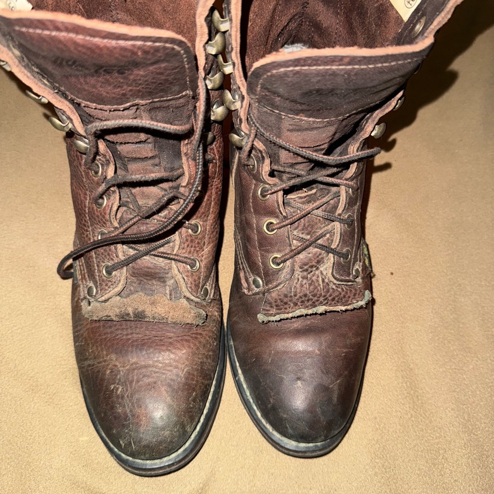 Ad-Tec Women’s Brown Leather Boots